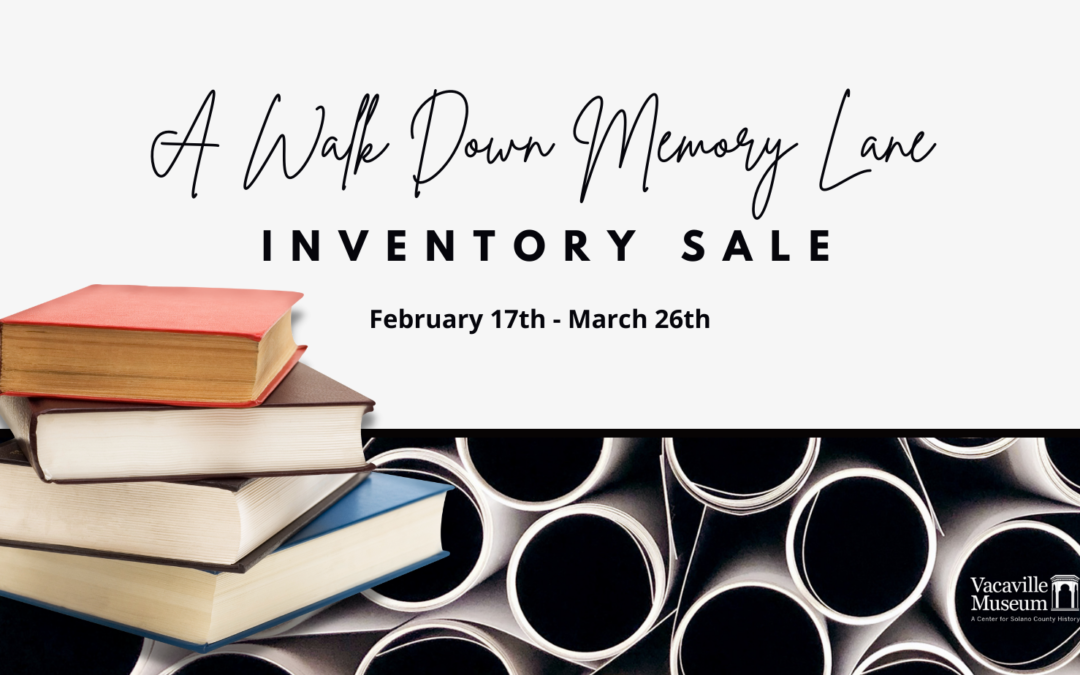 A Walk Down Memory Lane – Inventory Sale